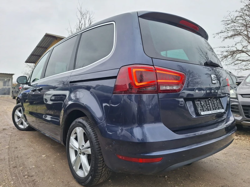 Seat Alhambra 2.0TDI-150 KOJA NAVI CAMERA PANORAMA DSG DISTR EL., снимка 4 - Автомобили и джипове - 53465584