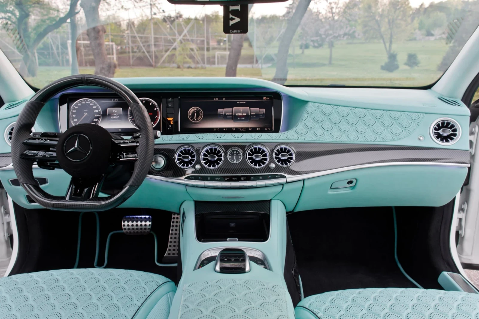 Mercedes-Benz S 500 * BRABUS Tiffany* Long Нов Двигател - изображение 8