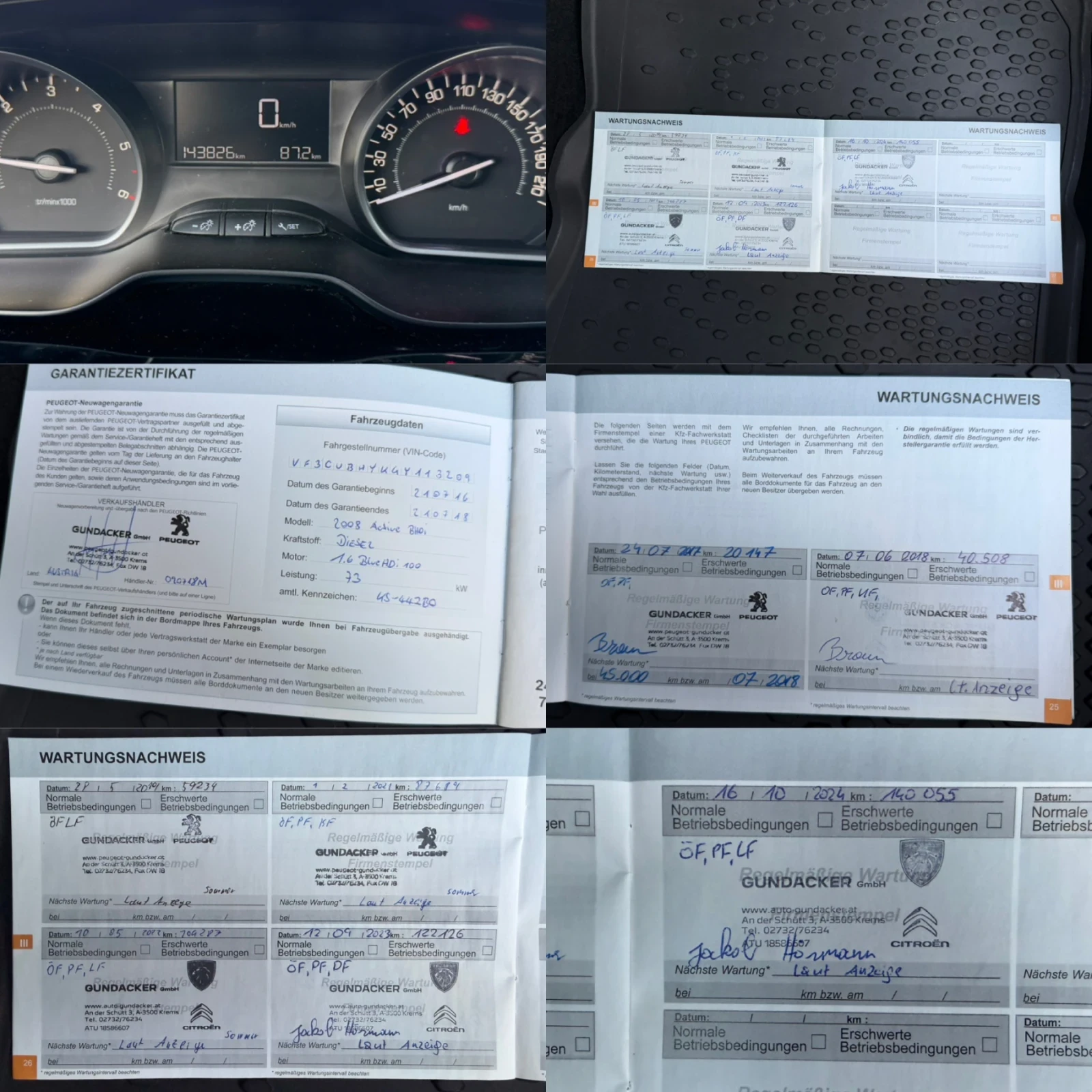 Peugeot 2008 1.6BLUE-HDI FACELIFT SERVICE BOOK EURO 6 TUV COC, снимка 16 - Автомобили и джипове - 55710556