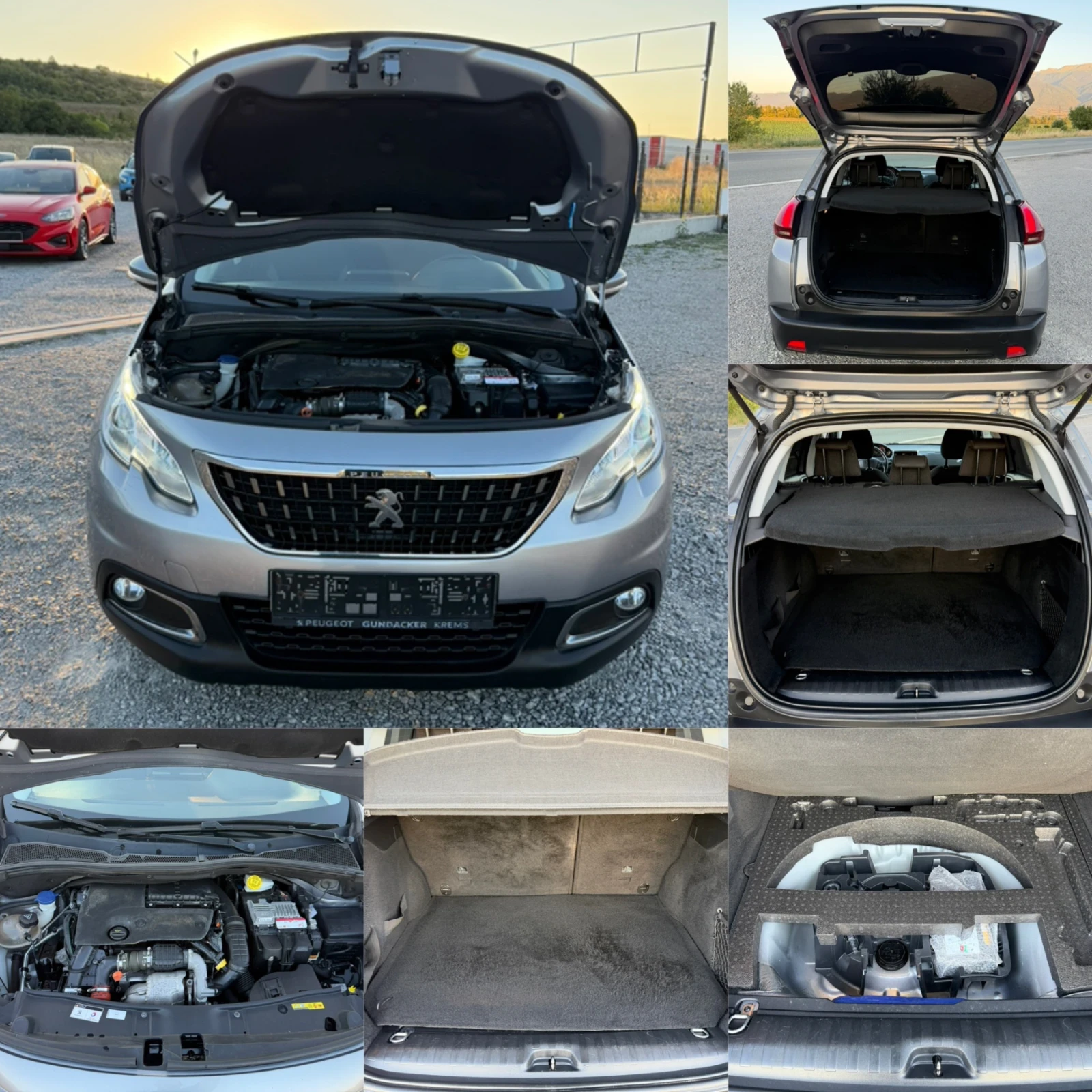 Peugeot 2008 1.6BLUE-HDI FACELIFT SERVICE BOOK EURO 6 TUV COC, снимка 17 - Автомобили и джипове - 55710556