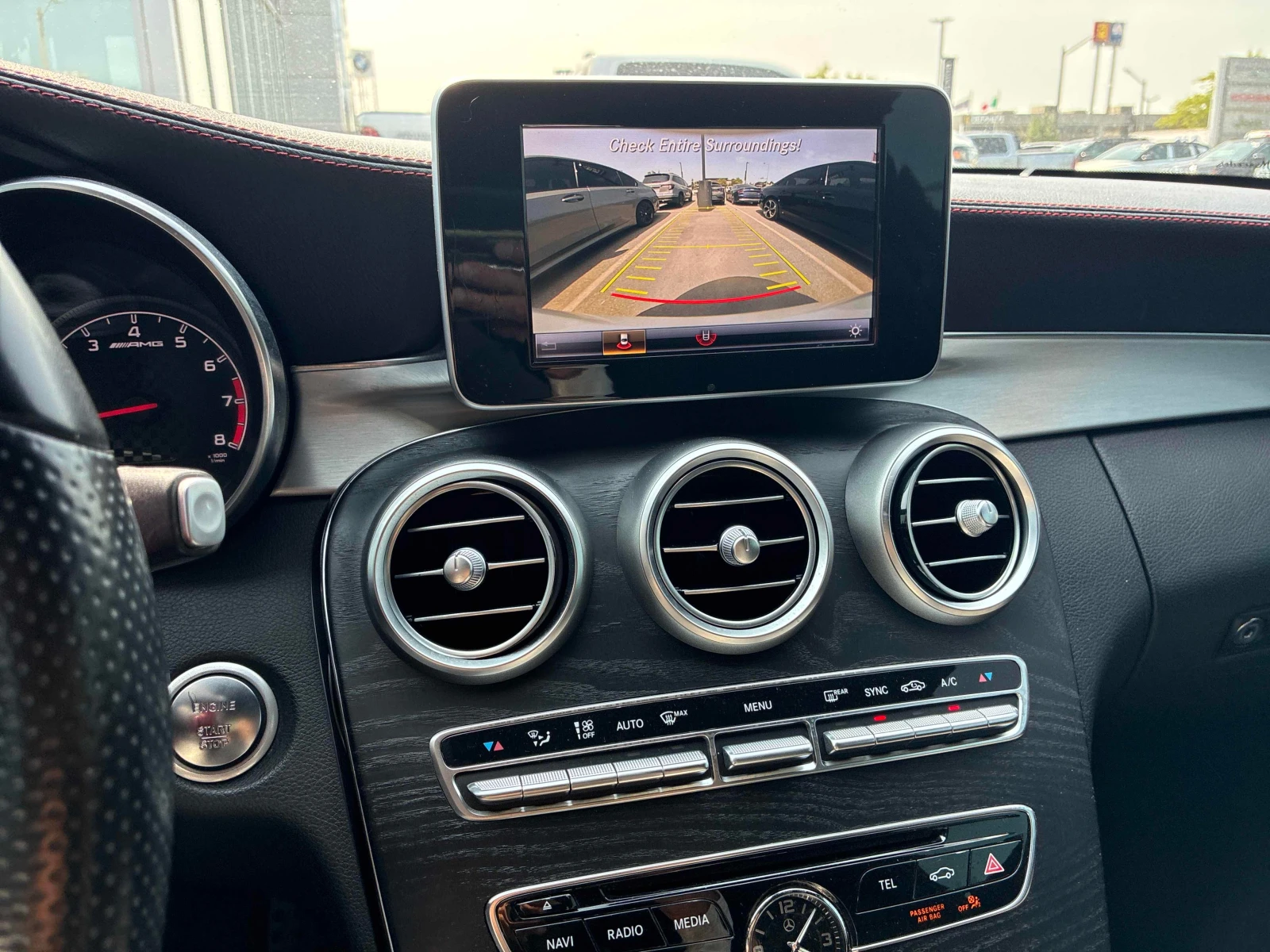 Mercedes-Benz C 43 AMG * 43 * CARFAX * ЦЕНА ДО БГ, снимка 10 - Автомобили и джипове - 55886497