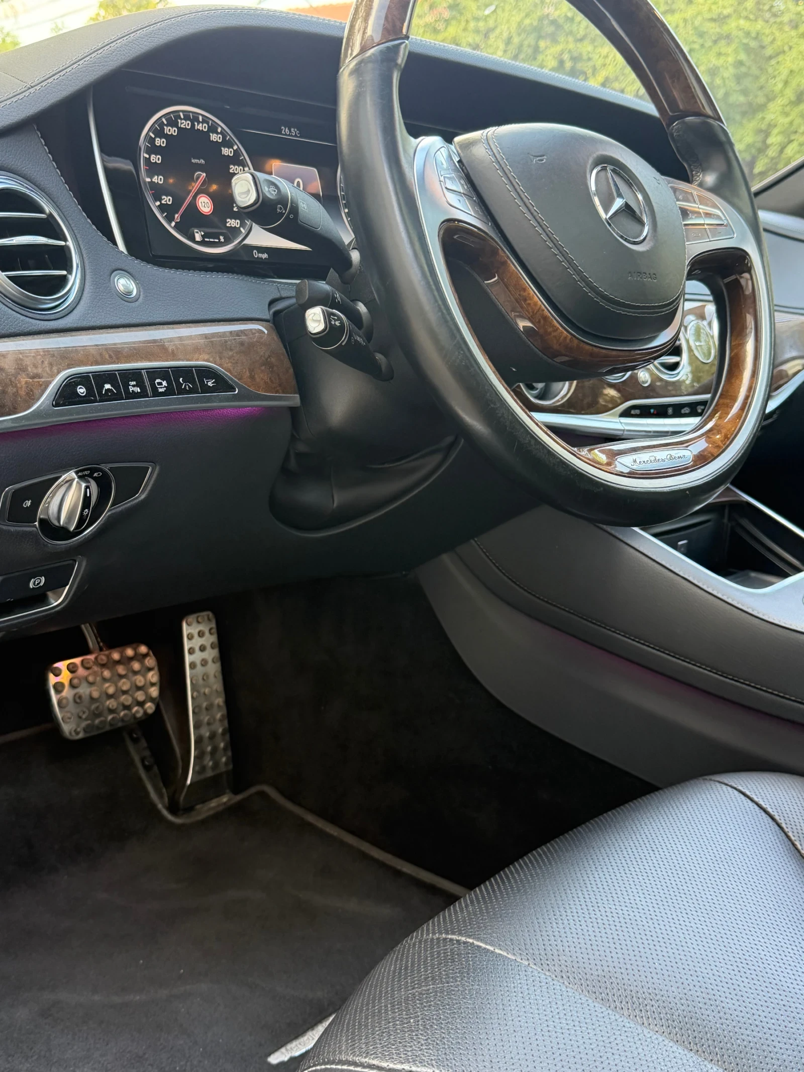 Mercedes-Benz S 500 Long 3xTV Всички екстри, снимка 13 - Автомобили и джипове - 56168941