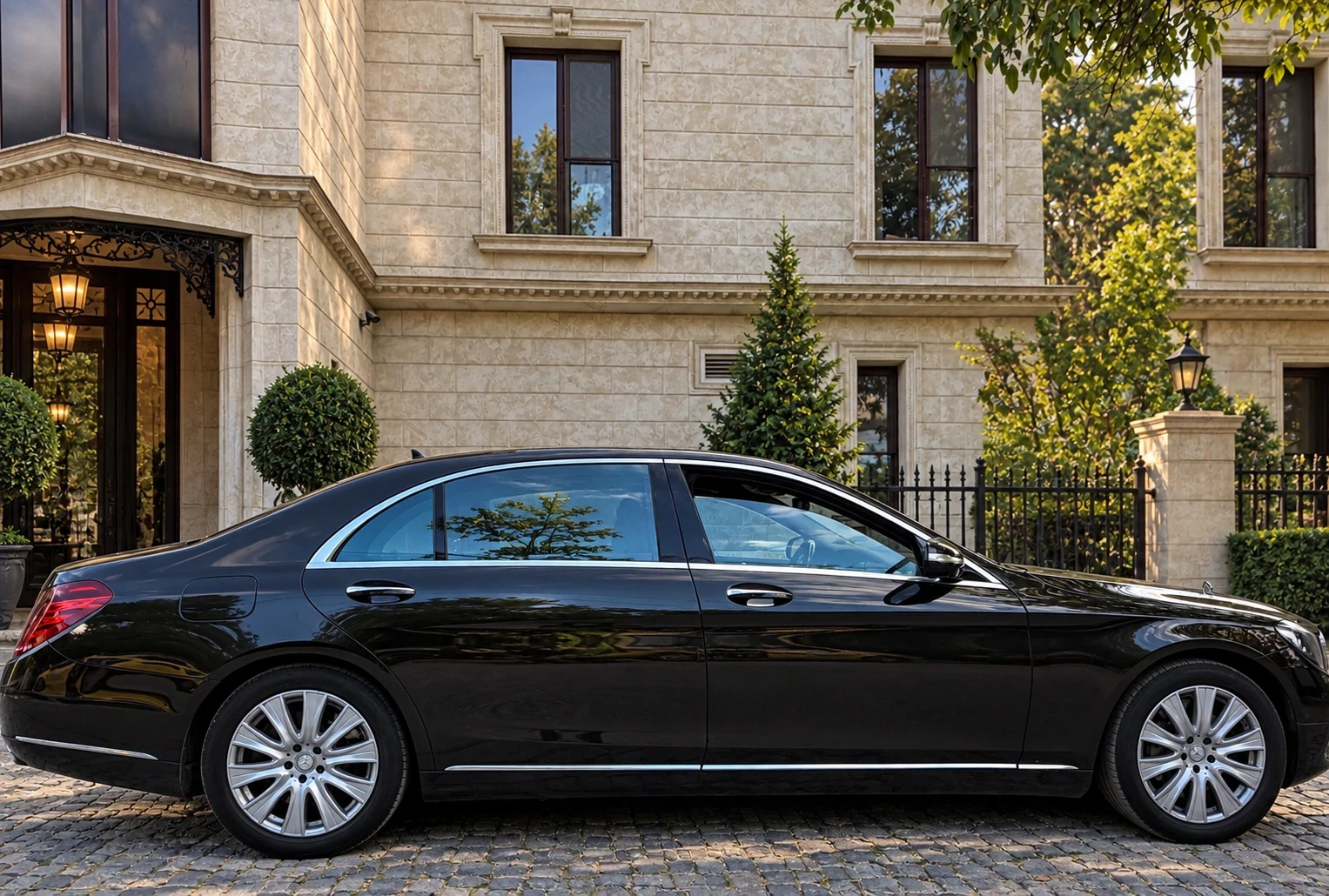 Mercedes-Benz S 500 Long 3xTV Всички екстри, снимка 5 - Автомобили и джипове - 56168941