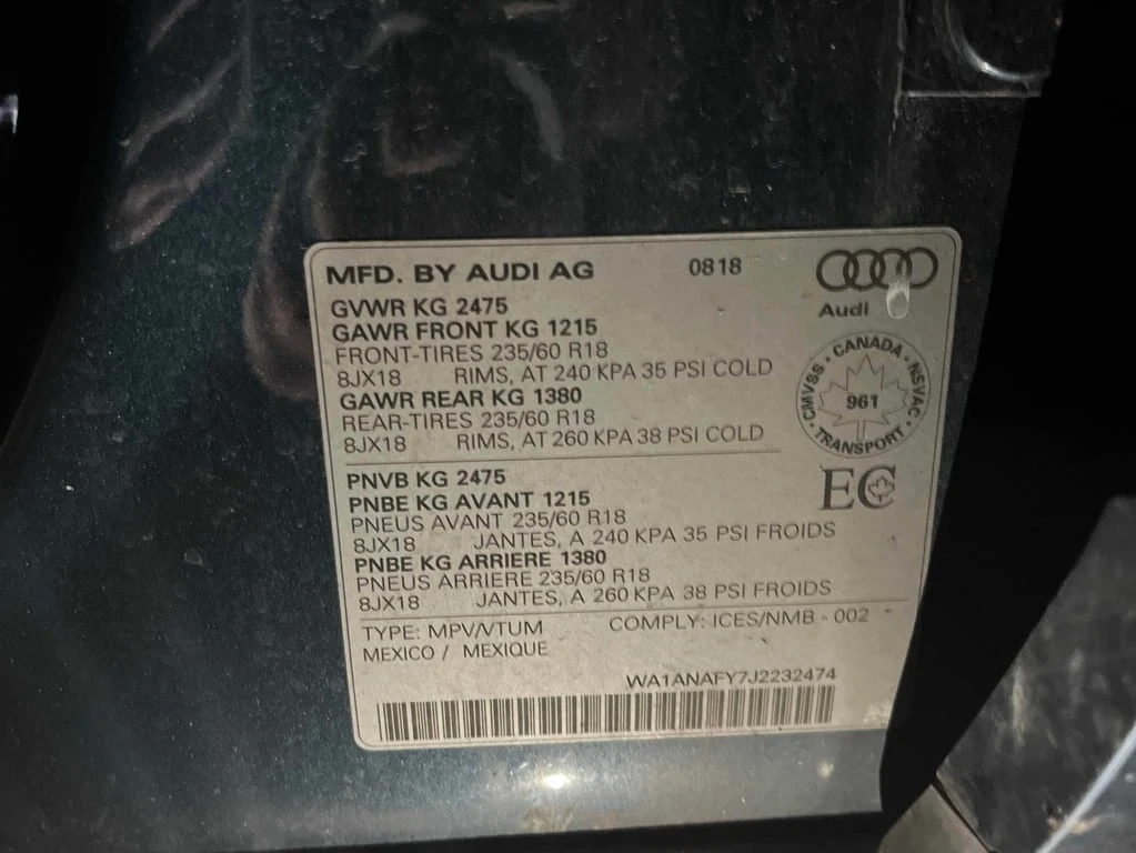 Audi Q5 2018 Komfort * CARFAX * ��� ������������ ������ | Mobile.bg � ����������� 10