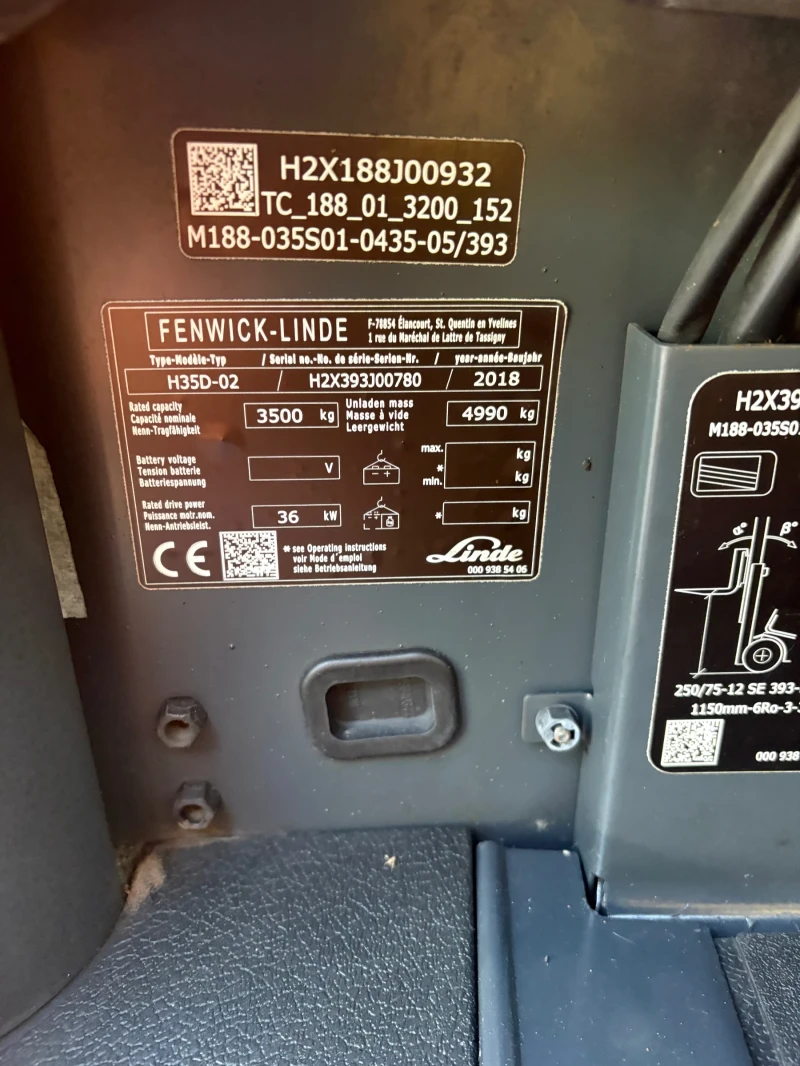 Мотокар Linde VW CPY-2L 4 CYLINDERS, снимка 9 - Индустриална техника - 52658396