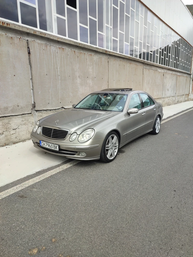 Mercedes-Benz E 500 V8 306к. Газ, снимка 1 - Автомобили и джипове - 48847692