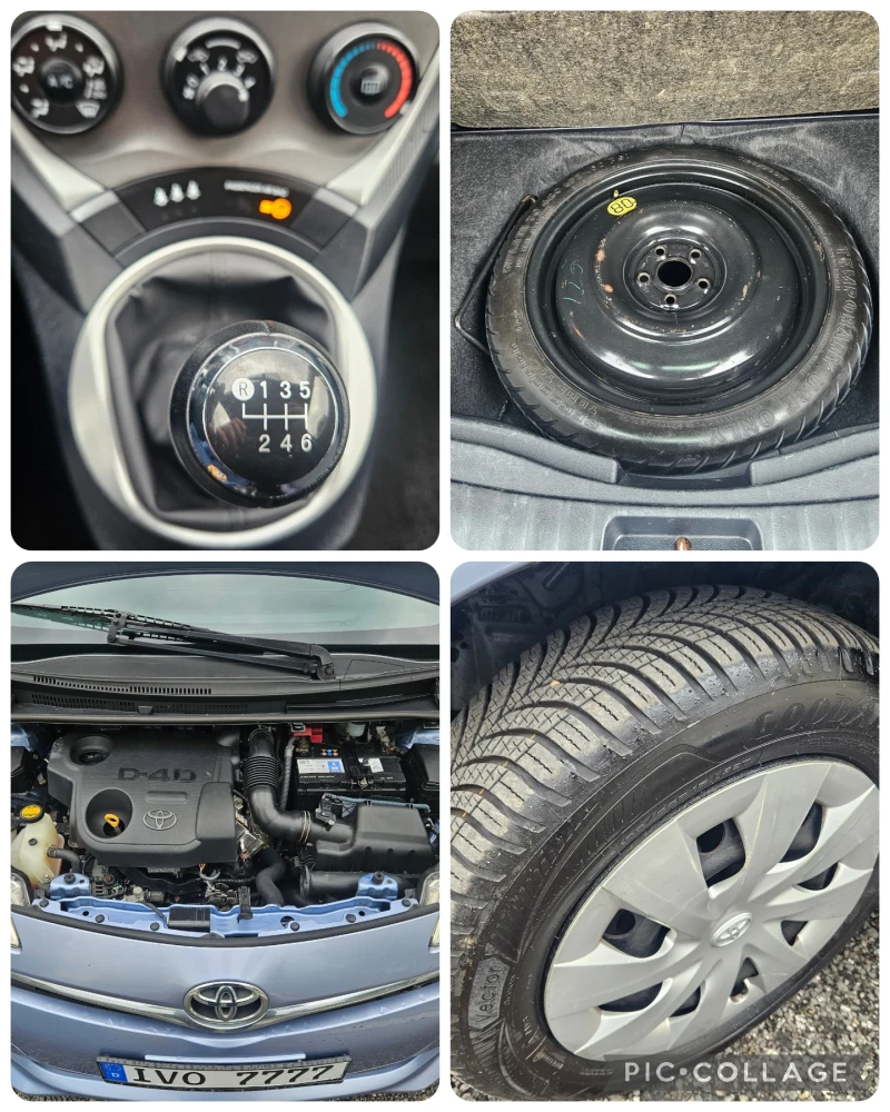 Toyota Verso S 1.4 D4D, снимка 14 - Автомобили и джипове - 51939564