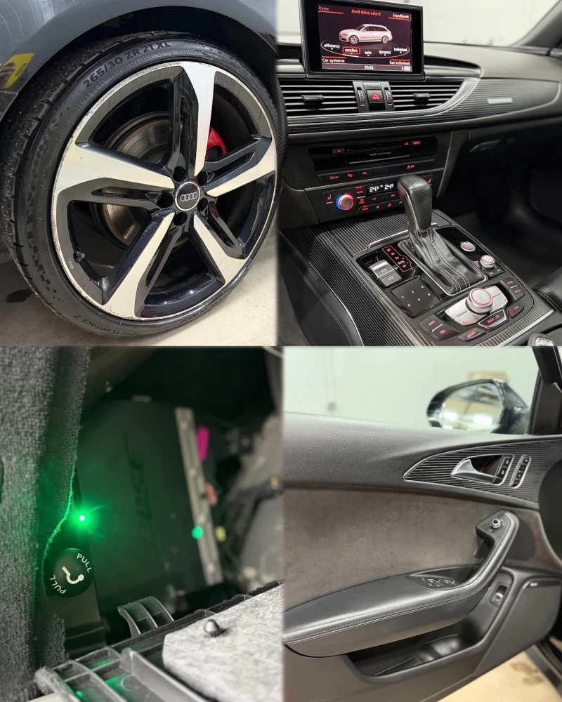 Audi A6 3.0BiTDI/COMPETITION/HEAD UP/360CAM/KEYLESS/SWISS, снимка 13 - Автомобили и джипове - 53486756