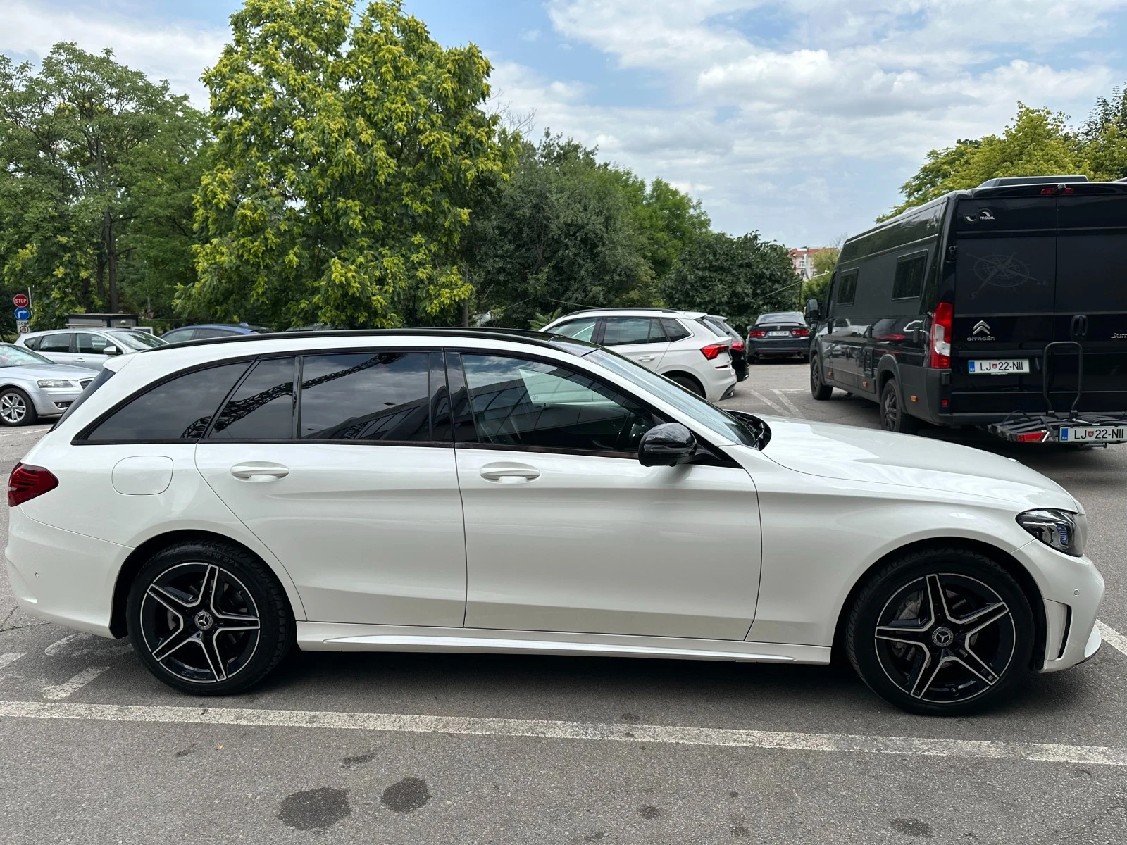 Mercedes-Benz C 220 4Matic AMG Facelift Airmatic Distronic Обдухване   - изображение 4