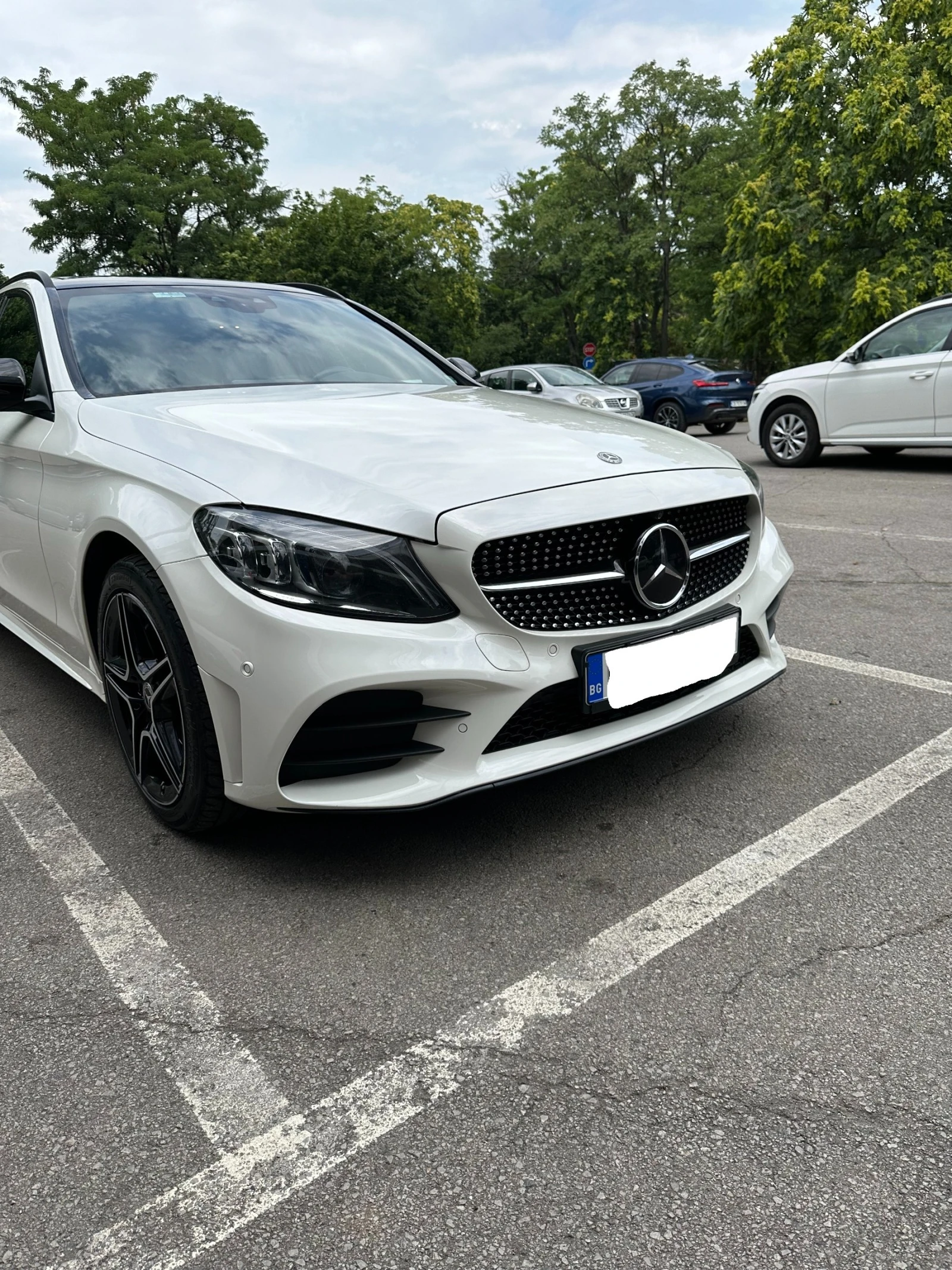 Mercedes-Benz C 220 4Matic AMG Facelift Airmatic Distronic Обдухване   - изображение 2