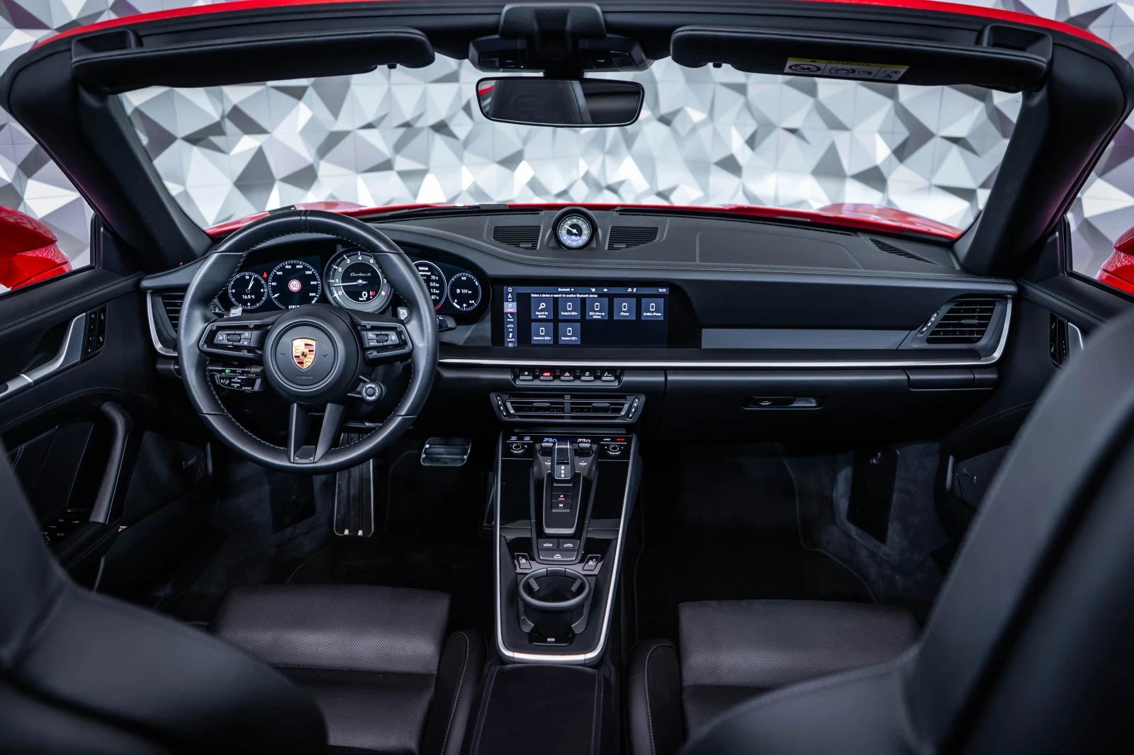 Porsche 911 Turbo S* Bose* Cabrio* ЛИЗИНГ, снимка 14 - Автомобили и джипове - 55699066