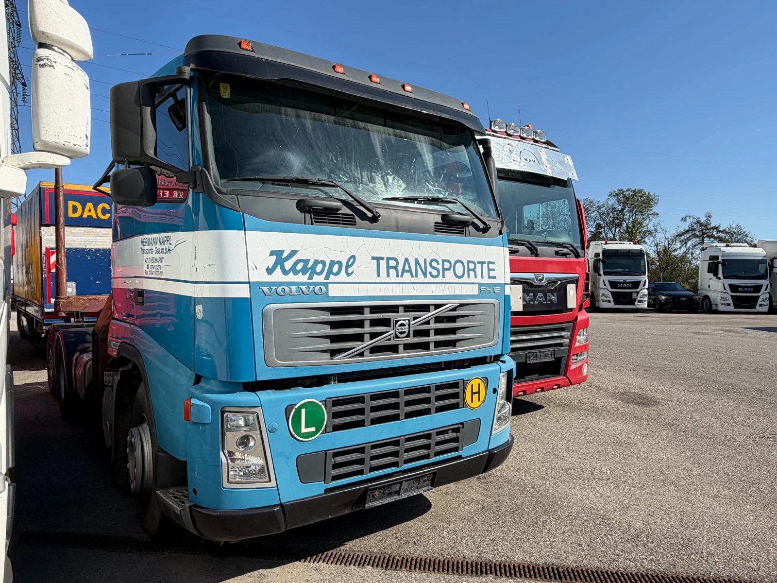 Volvo Fm12 6x2, Кран, Трупчийка, Внос, , , , снимка 4 - Камиони - 56300922