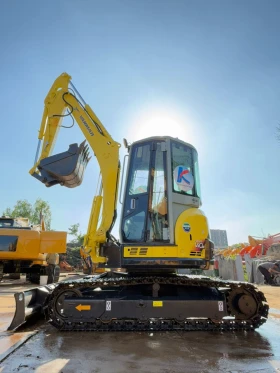 Багер Yanmar 55, снимка 5 - Индустриална техника - 53606986