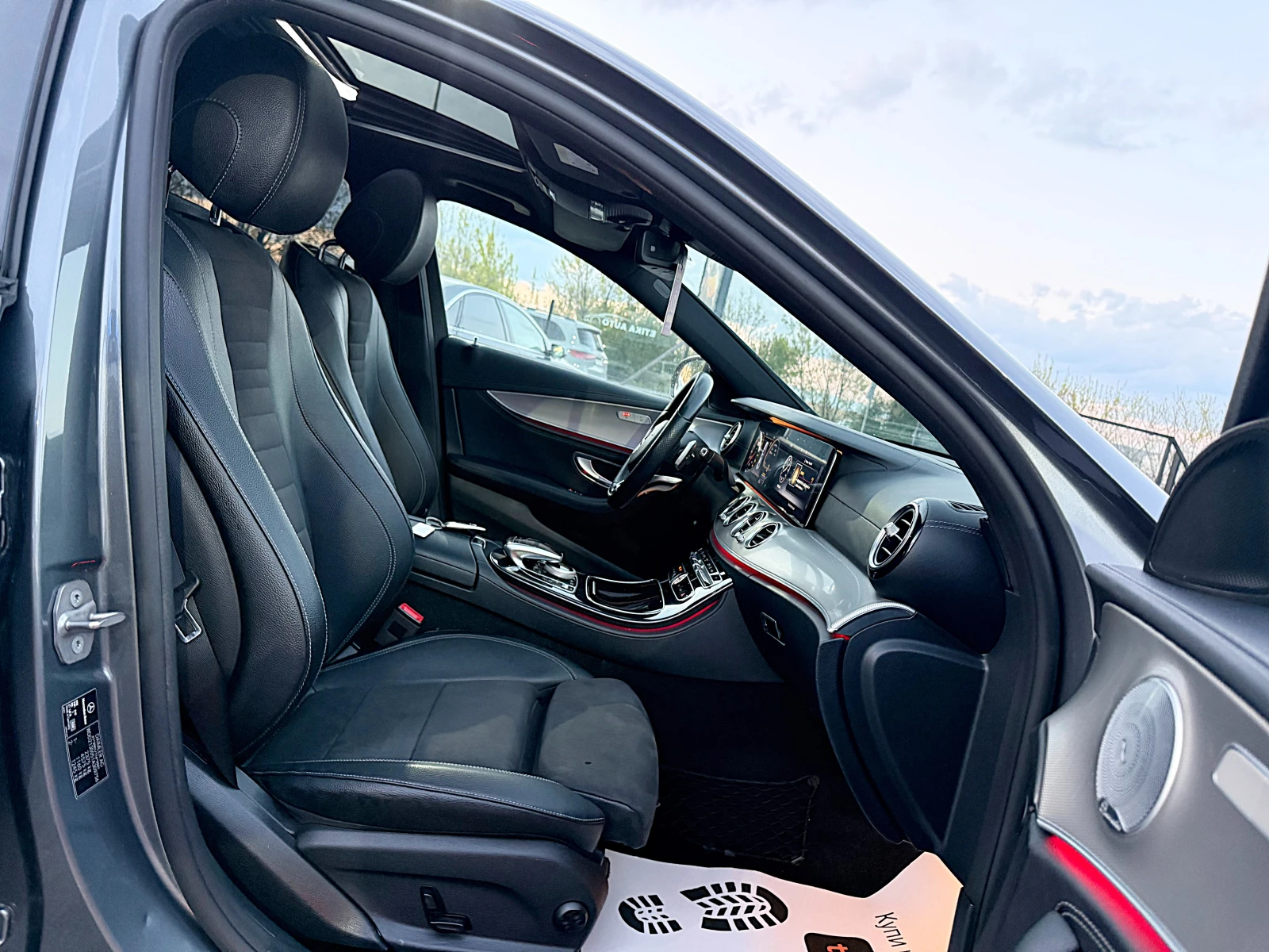 Mercedes-Benz E 220 BRABUS-DISTRONIK-BURMESTER-KAMERA-HEAD UP-GERMANIA | Mobile.bg � ����������� 13