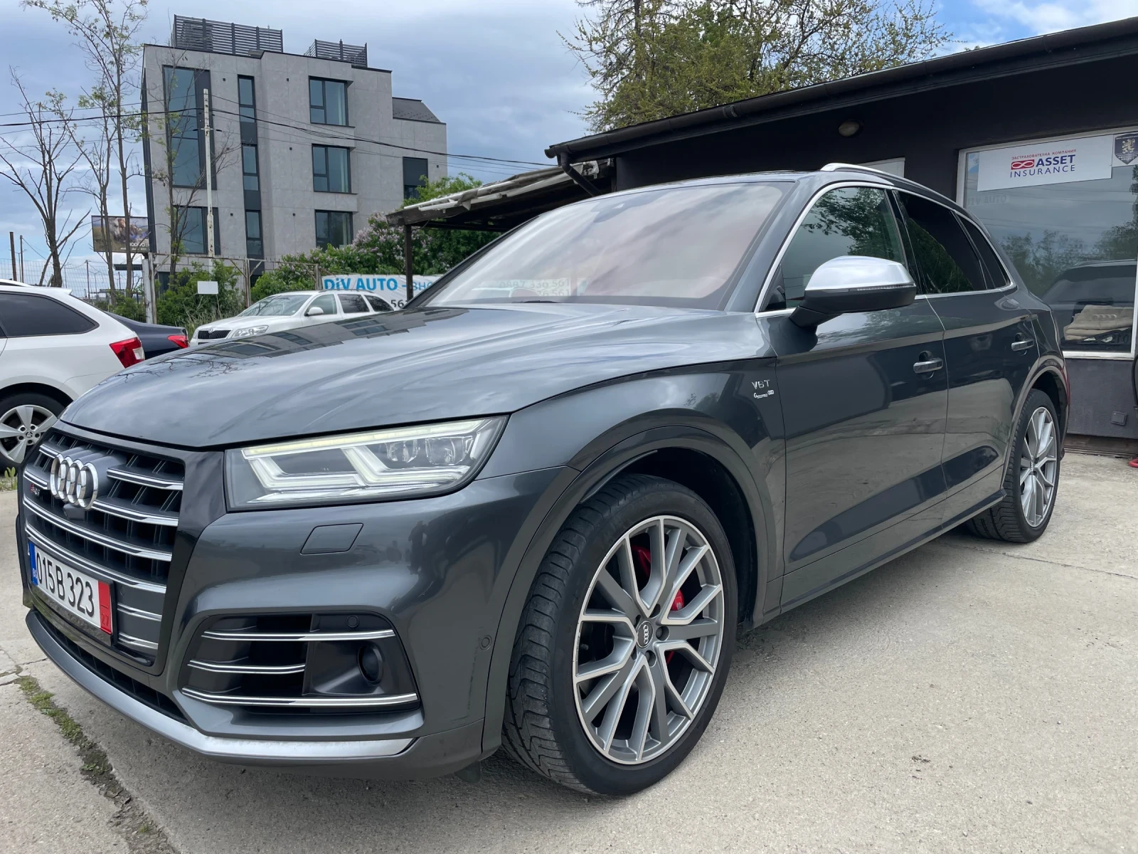Audi SQ5 3.0TFSi Matrix360 B&O Дистроник Панорама Швейцария