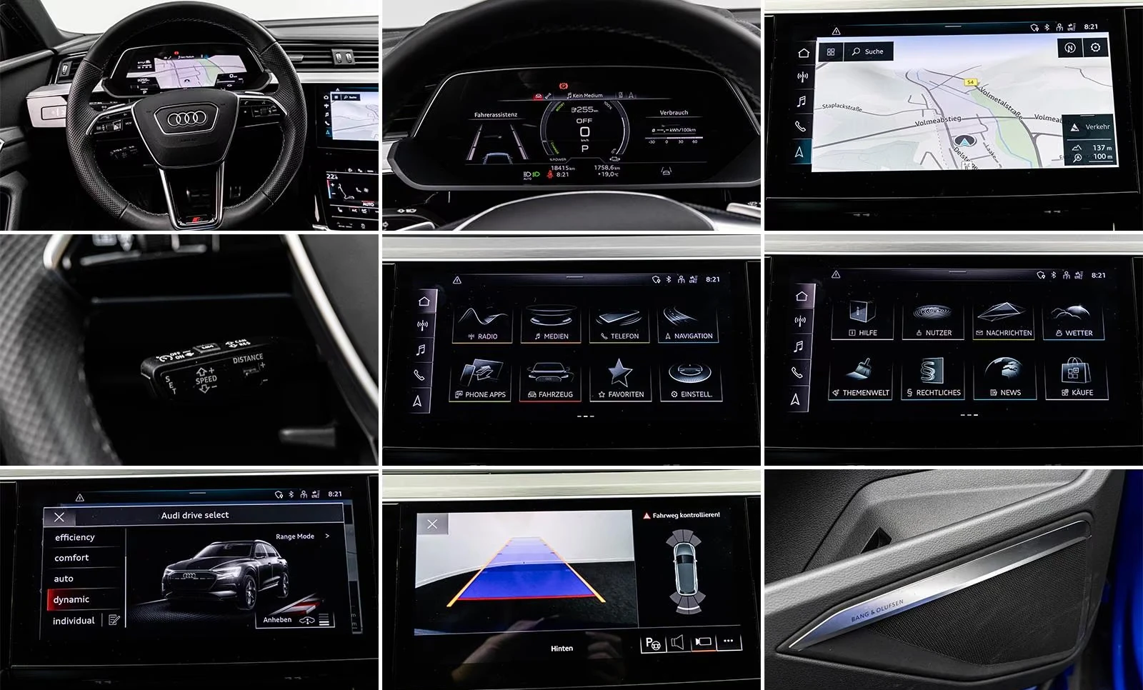 Audi Q8 e-tron/408HP/2xS-LINE/MATRIX/CAM/HUD/B&O/710q | Mobile.bg � ����������� 13