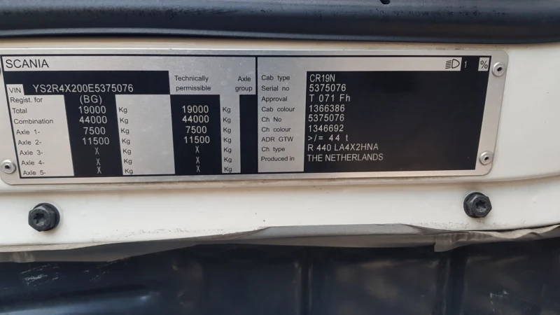 Scania R 440 ADR, снимка 9 - Камиони - 47897316