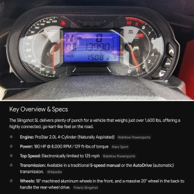 Polaris Slingshot SLINGSHOT SL AUT | Mobile.bg � ����� ������ 16