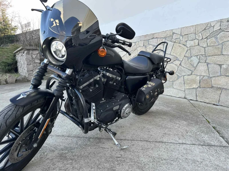 Harley-Davidson Sportster Iron 883 XL 2014г. ТОП / ТУНИНГ / ЗИМНА ЦЕНА, снимка 16 - Мотоциклети и мототехника - 47353894