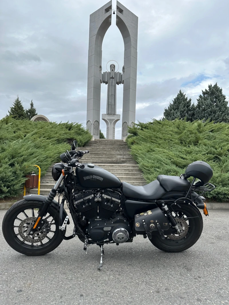 Harley-Davidson Sportster Iron 883 XL 2014г. ТОП СЪСТОЯНИЕ И ТУНИНГ, снимка 2 - Мотоциклети и мототехника - 47353894