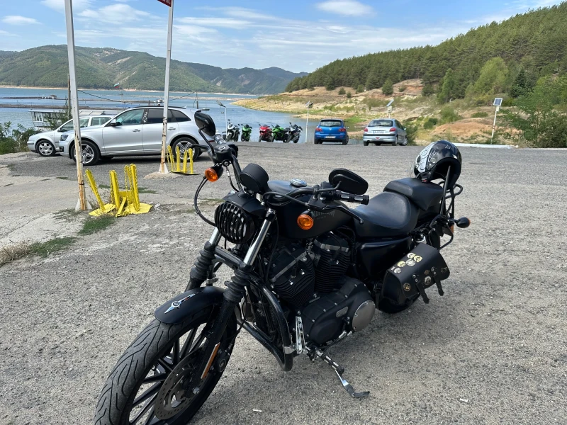 Harley-Davidson Sportster Iron 883 XL 2014г. ТОП СЪСТОЯНИЕ И ТУНИНГ, снимка 4 - Мотоциклети и мототехника - 47353894