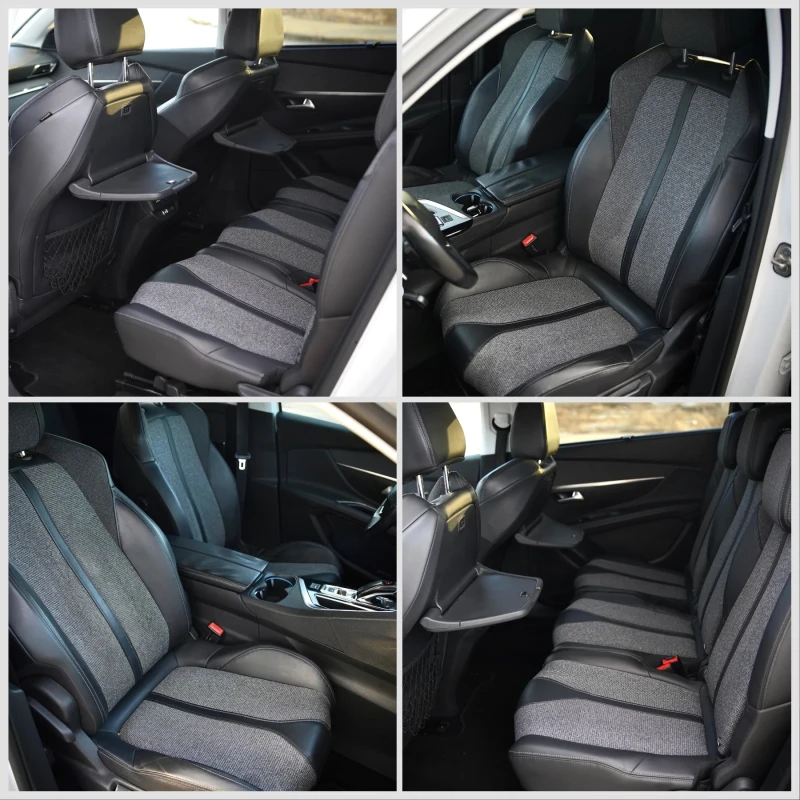 Peugeot 5008 1.6 BlueHDI, автоматик, кожа, keyless, 7 места, снимка 12 - Автомобили и джипове - 48094513