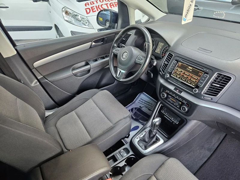 VW Sharan 2.0 TDI DSG 170к.с., снимка 11 - Автомобили и джипове - 50647971
