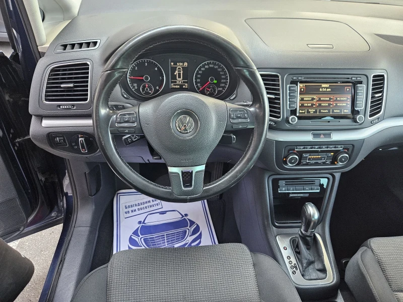 VW Sharan 2.0 TDI DSG 170к.с., снимка 8 - Автомобили и джипове - 50647971