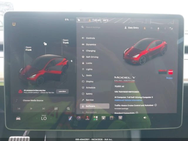 Tesla Model Y PERFORMANCE | DUAL MOTOR | AWD, снимка 7 - Автомобили и джипове - 55660008