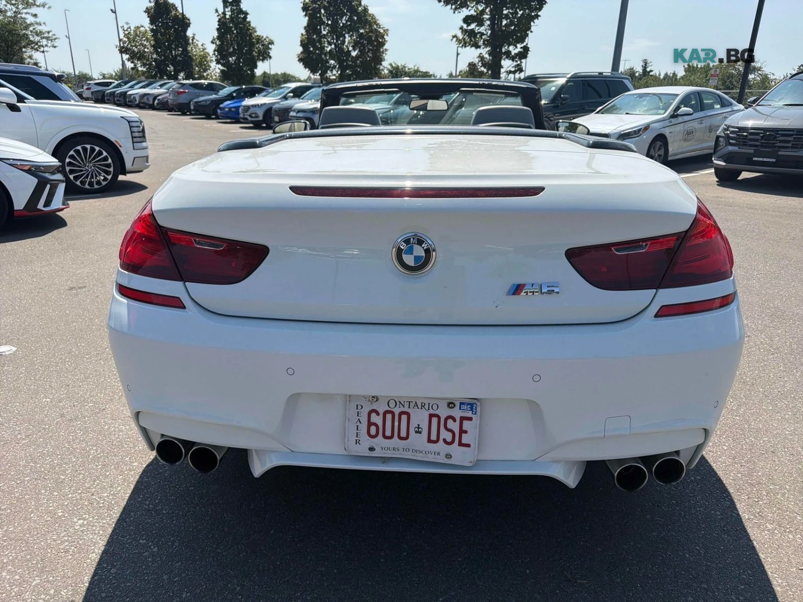BMW M6 Cabriolet * АвтоКредит* (ЦЕНА ДО БГ)* , снимка 4 - Автомобили и джипове - 55879993