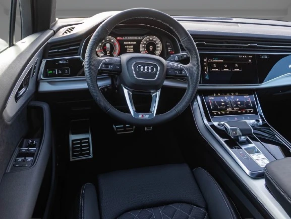 Audi Q7 55 TFSI Quattro = S-line = Гаранция, снимка 9 - Автомобили и джипове - 54441841