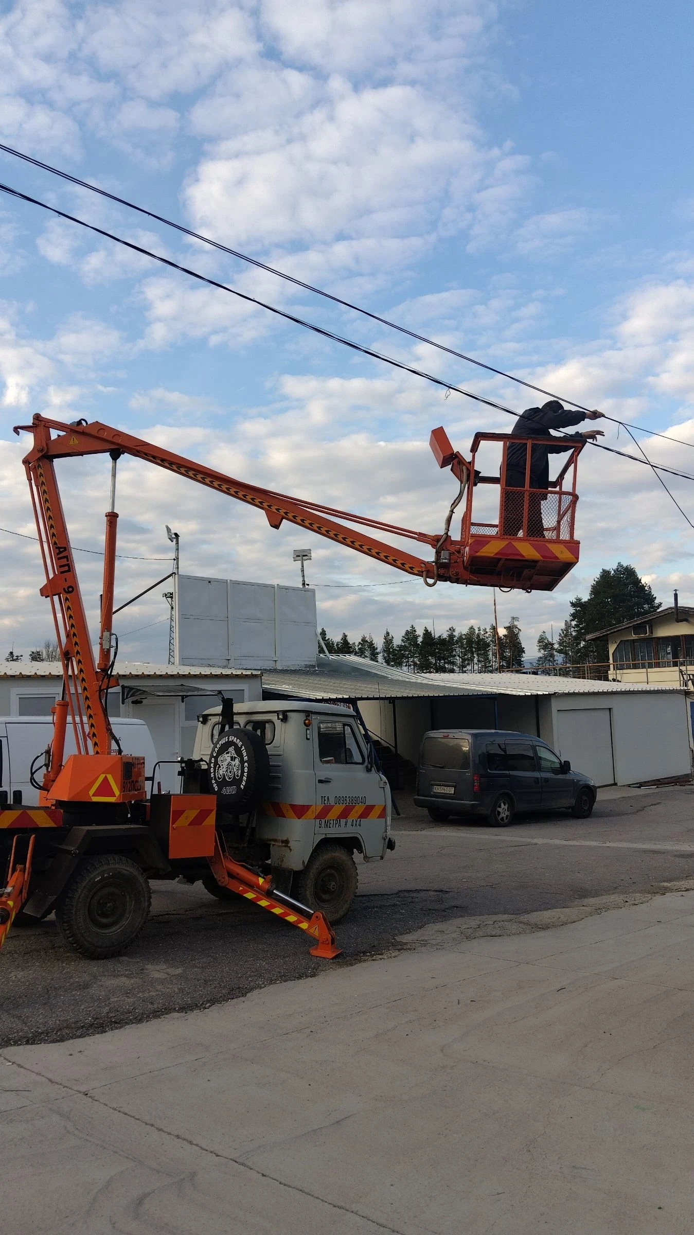 Автовишка Друга марка AГП-9, снимка 17 - Индустриална техника - 54360139