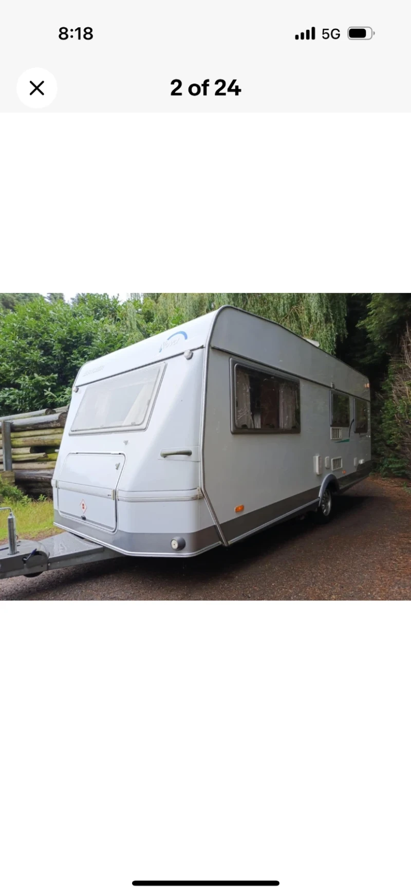 Каравана HYMER / ERIBA Nova, снимка 3 - Каравани и кемпери - 52691567