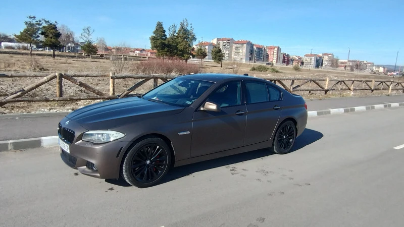 BMW 550 НЕ Е ФОЛИО! КАФЯВ МАТ, снимка 6 - Автомобили и джипове - 47144998