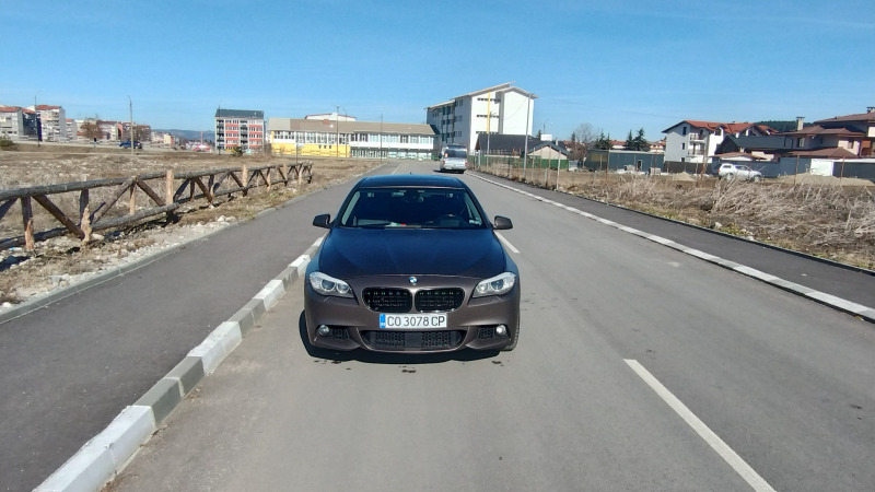 BMW 550 RWD     НЕ Е ФОЛИО! КАФЯВ МАТ, снимка 1 - Автомобили и джипове - 44161515