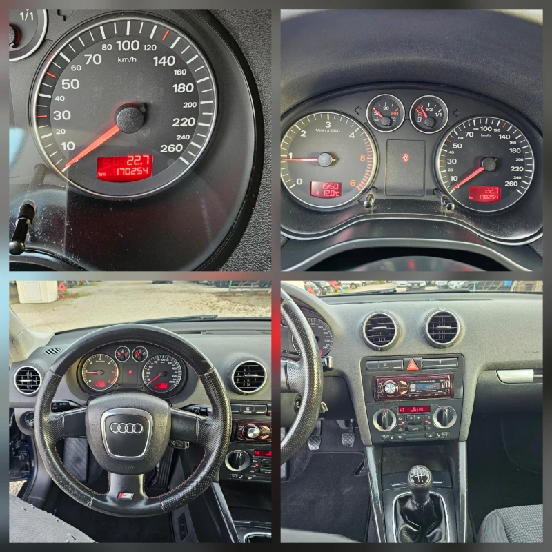 Audi A3 1.9TDI 105kc. Sport 170000 км, снимка 15 - Автомобили и джипове - 52857885