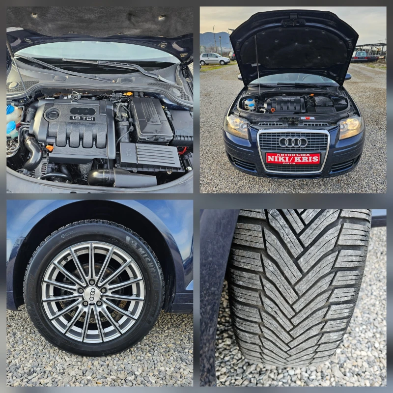 Audi A3 1.9TDI 105kc. Sport 170000 км, снимка 17 - Автомобили и джипове - 52857885