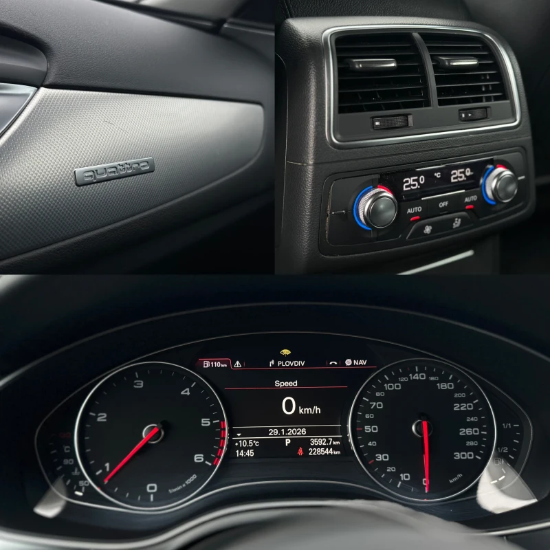Audi A6 * 3.0TDI* Quattro* 228000км* , снимка 15 - Автомобили и джипове - 53101457