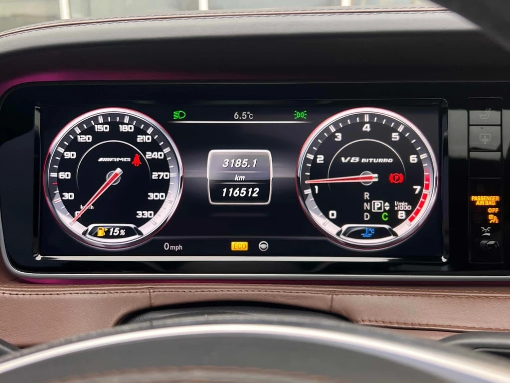 Mercedes-Benz S 63 AMG * CARFAX * БЕЗ ПЪРВОНАЧАЛНА ВНОСКА - изображение 8