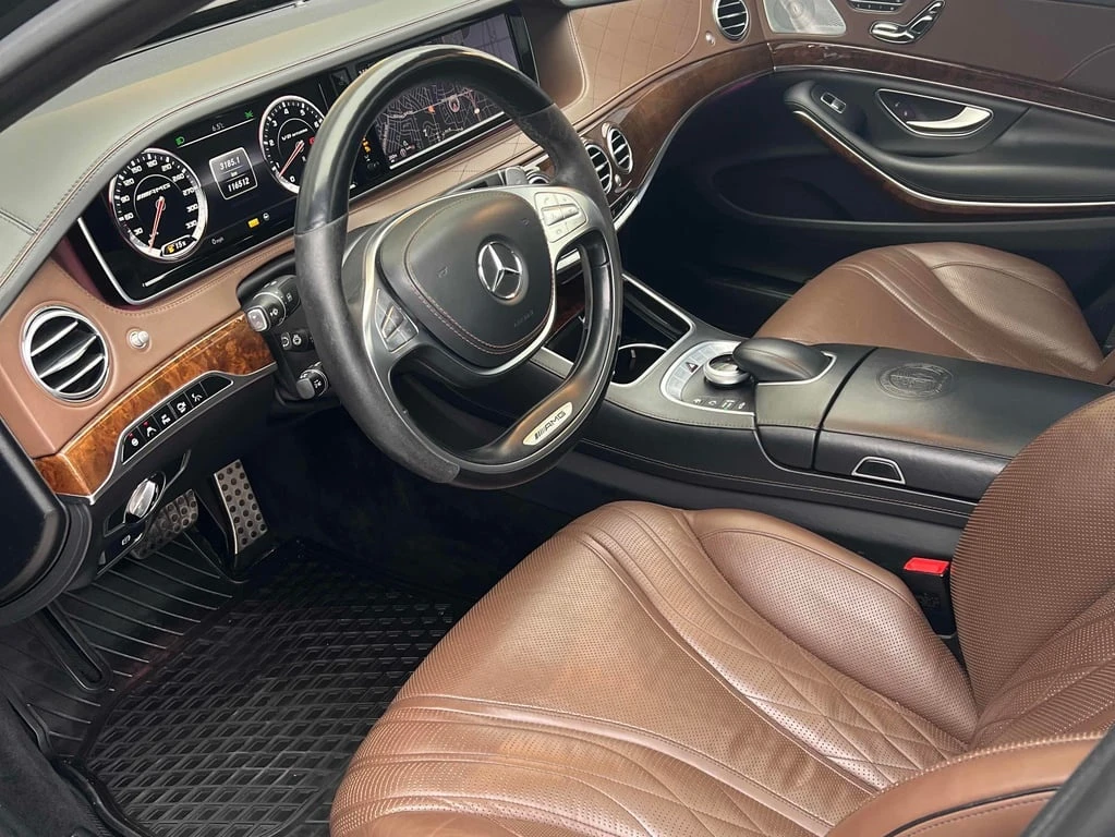 Mercedes-Benz S 63 AMG * CARFAX * БЕЗ ПЪРВОНАЧАЛНА ВНОСКА - изображение 10