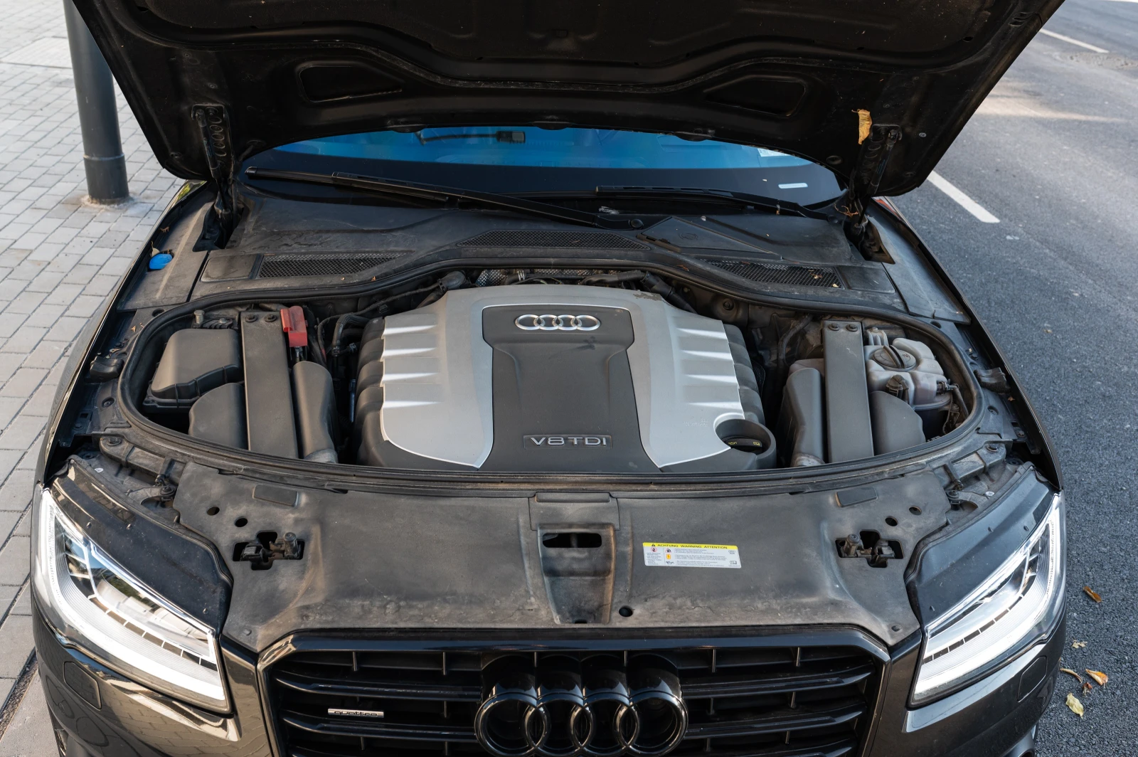 Audi A8 4.2TDI 450hp/ MASSAGE/ NIGHTVISION/ FULL - изображение 8