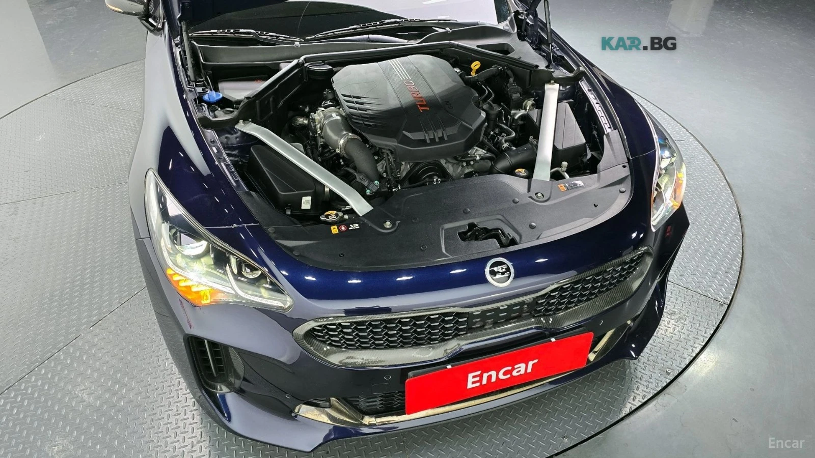Kia Stinger 3.3 GT TURBO* ОБДУХ* AWD* 360* HUD* , снимка 5 - Автомобили и джипове - 55036435