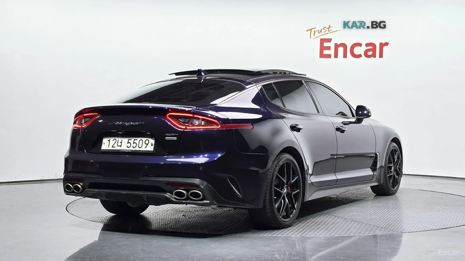 Kia Stinger 3.3 GT TURBO* ОБДУХ* AWD* 360* HUD* , снимка 3 - Автомобили и джипове - 55036435