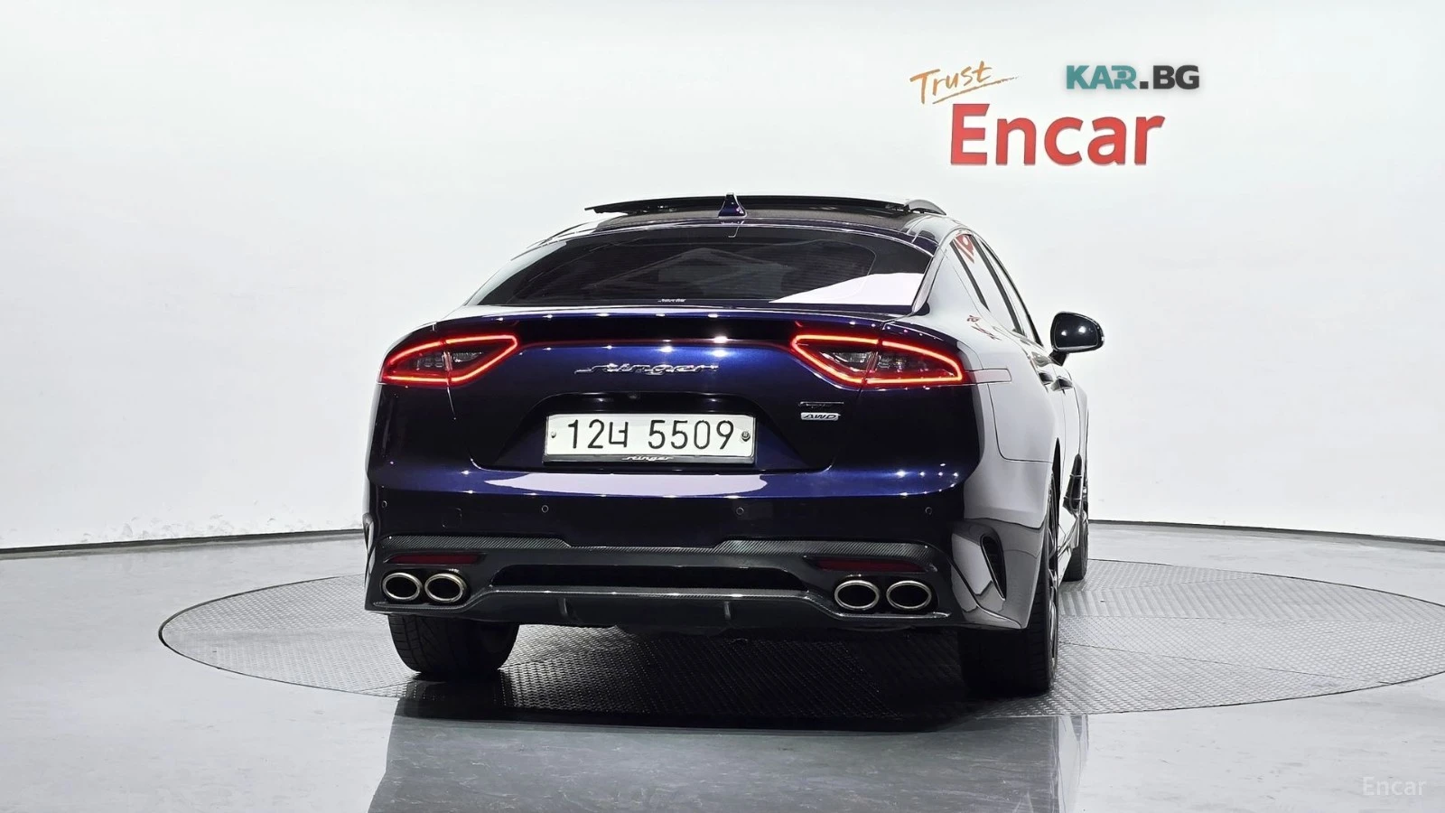 Kia Stinger 3.3 GT TURBO* ОБДУХ* AWD* 360* HUD* , снимка 4 - Автомобили и джипове - 55036435