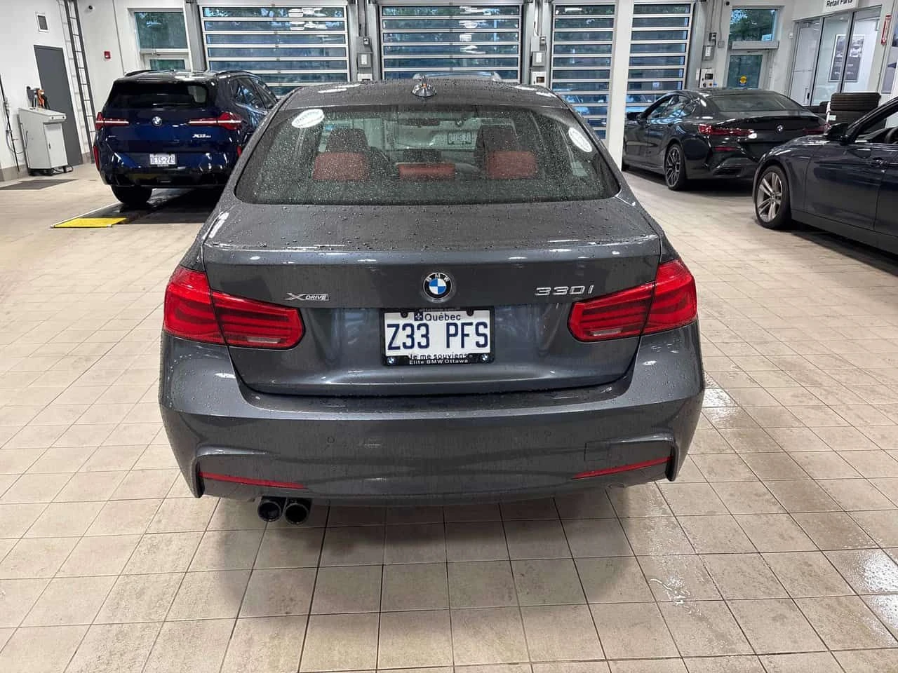 BMW 330  330i xDrive / M-PACK / RED INT / АВТОКРЕДИТ , снимка 5 - Автомобили и джипове - 55429234