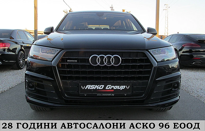 Audi Q7 S-LINE/6+ 1/PANORAMA/2xTV/FUL LED/ГЕРМАНИЯ ЛИЗИНГ, снимка 2 - Автомобили и джипове - 48368887