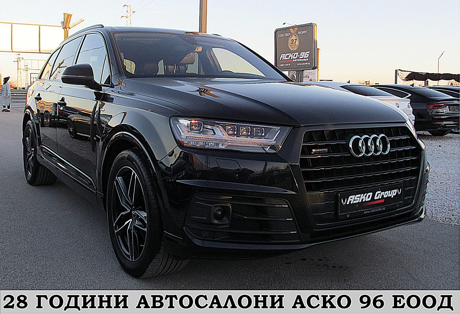 Audi Q7 S-LINE/6+ 1/PANORAMA/2xTV/FUL LED/ГЕРМАНИЯ ЛИЗИНГ - изображение 3