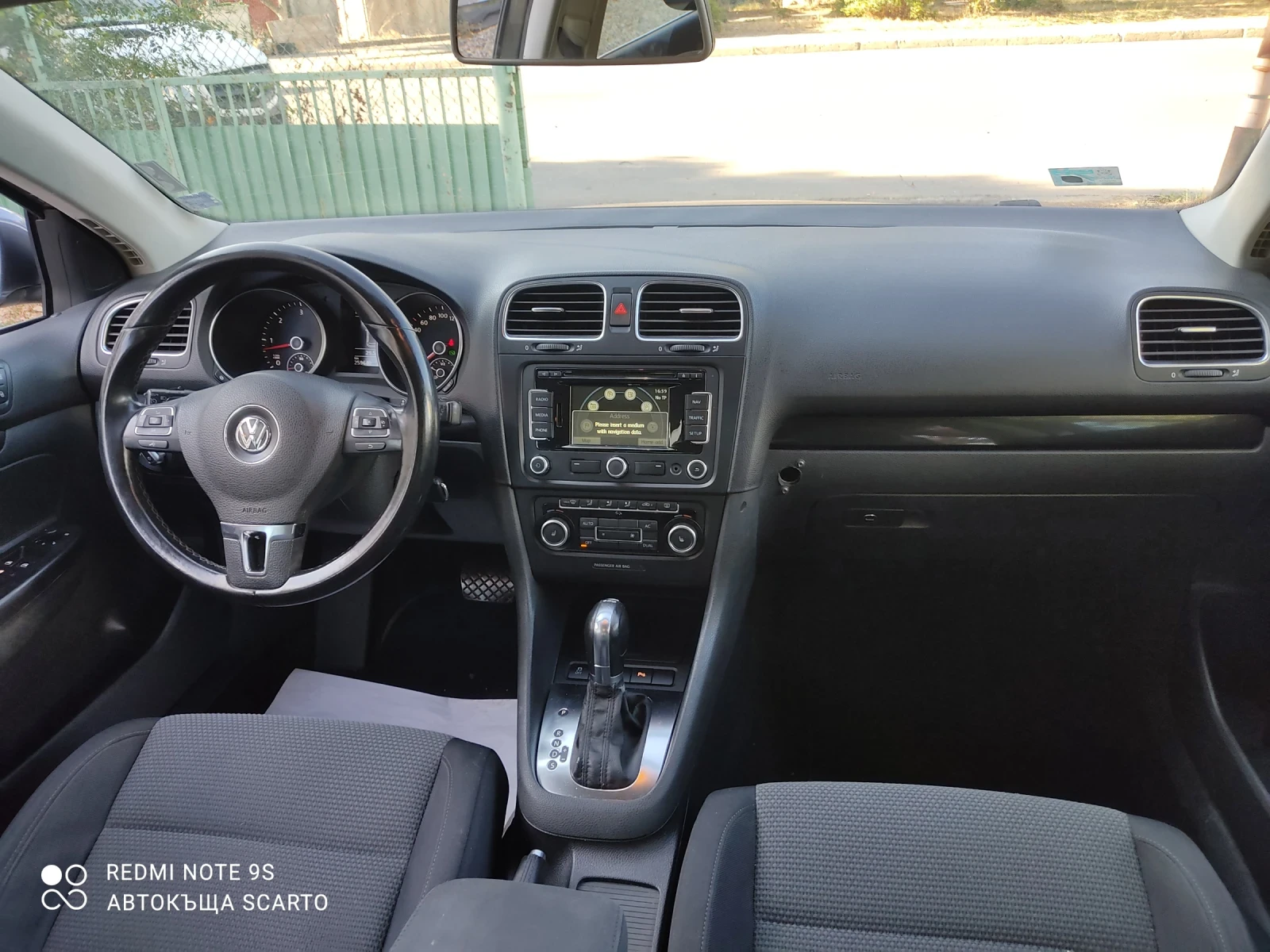 VW Golf 2.0tdi/140кс, DSG, F1 скорости, 12г., Медия - изображение 9