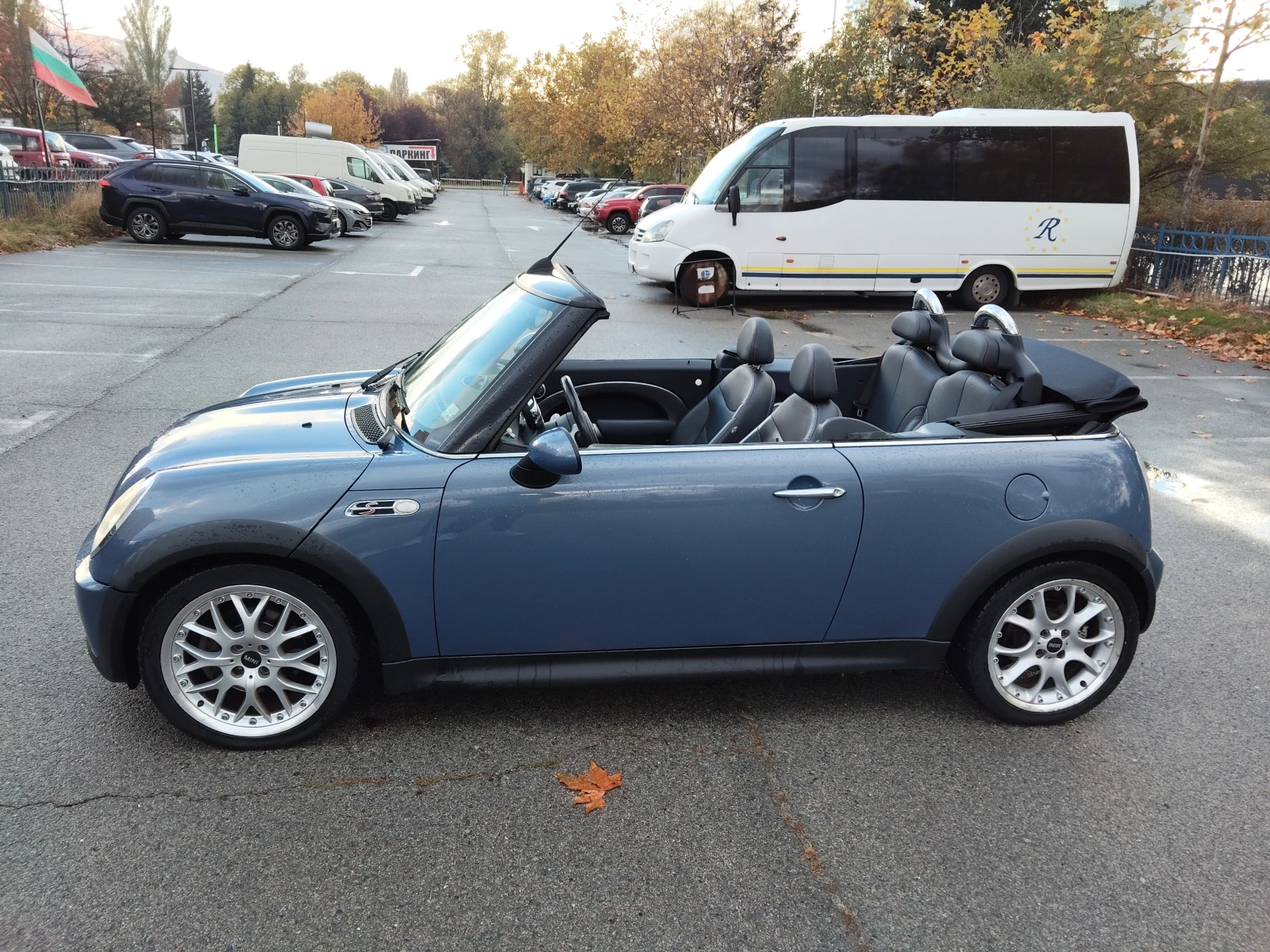 Mini Cooper s cabrio 86KM + AUTO+ KOJA | Mobile.bg — изображение 4