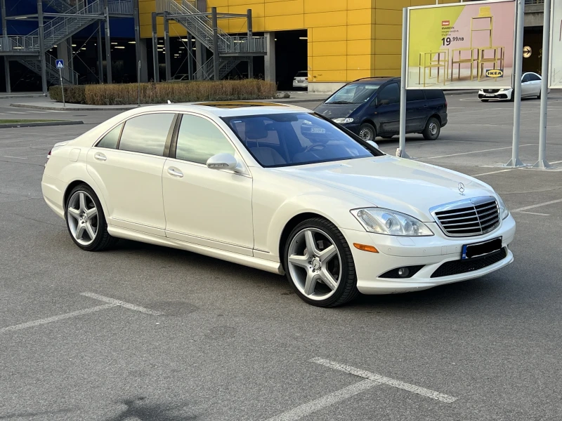 Mercedes-Benz S 550 AMG / LONG/ Вакум / РЕАЛНИ КИЛОМЕТРИ !!!, снимка 1 - Автомобили и джипове - 48383501